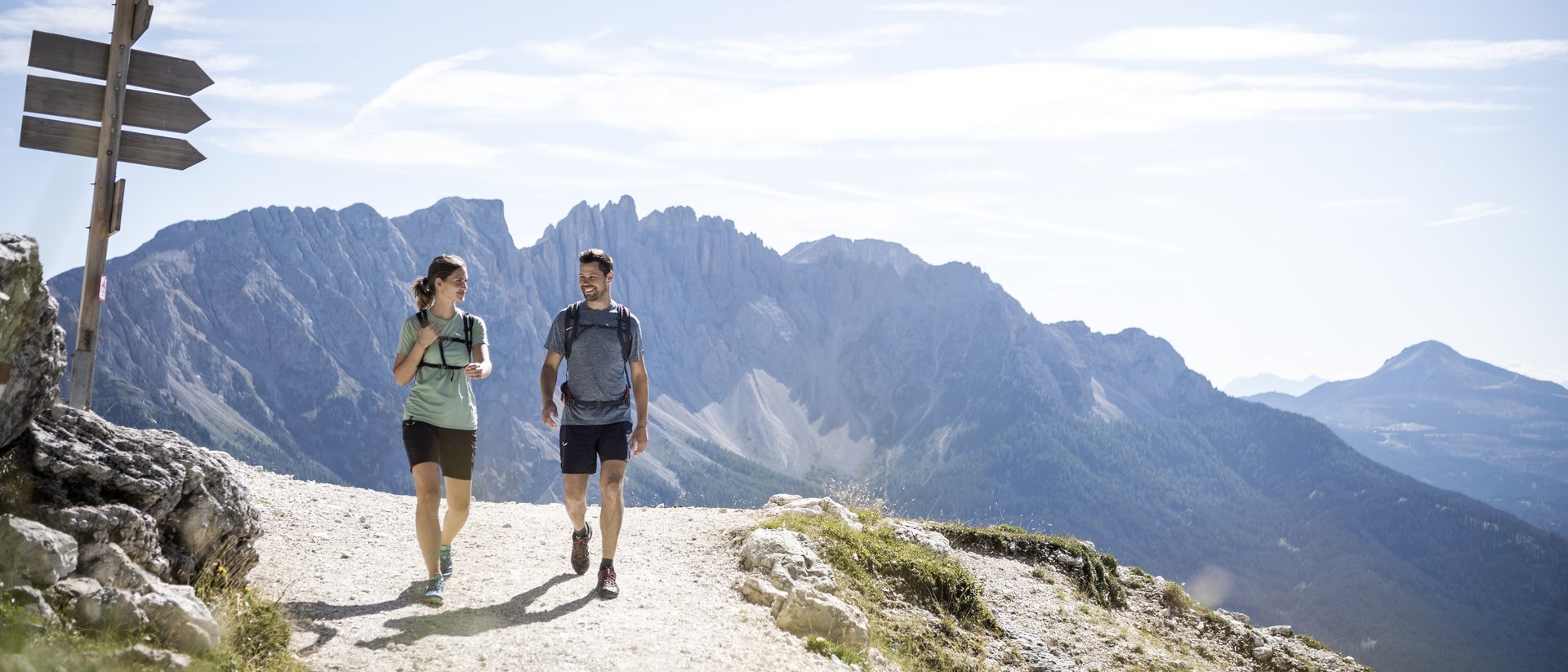 Wanderung im Rosengarten