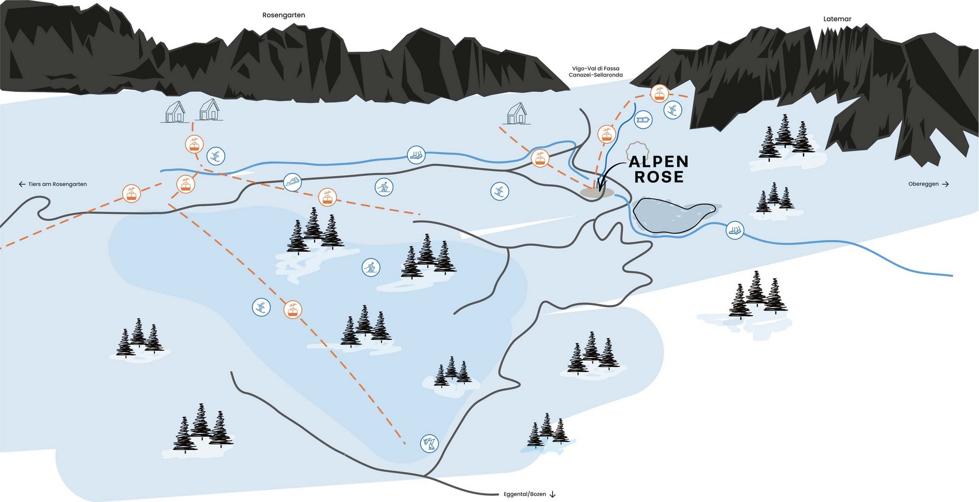 Hotel Alpenrose am Karersee